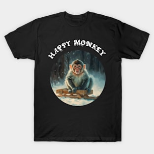 Happy Monkey T-Shirt